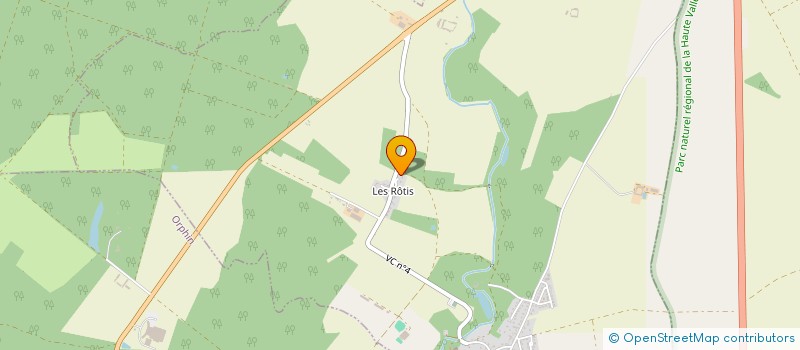 localisation de l'entreprise MONSIEUR JOSE TRINDADE  ORCEMONT