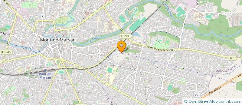localisation de l'entreprise MONSIEUR JOSE VACHERIE  MONT-DE-MARSAN