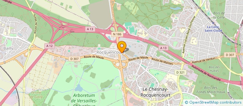 localisation de l'entreprise MONSIEUR JOSE VALENCIA HERNANDEZ  LE CHESNAY-ROCQUENCOURT