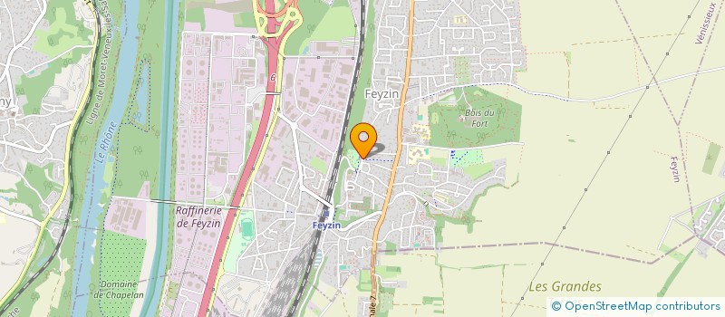 localisation de l'entreprise MONSIEUR JOSE VALENTE VIEIRA  FEYZIN