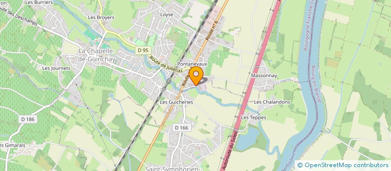 localisation de l'entreprise MONSIEUR JOSE VANACLOCHA  CHAPELLE-DE-GUINCHAY (LA)