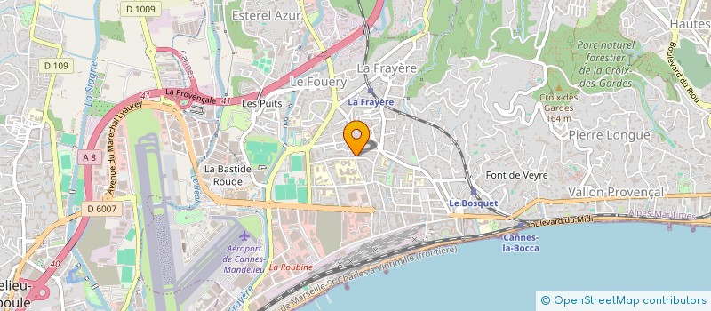 localisation de l'entreprise MONSIEUR JOSE VARELA DA VEIGA  CANNES