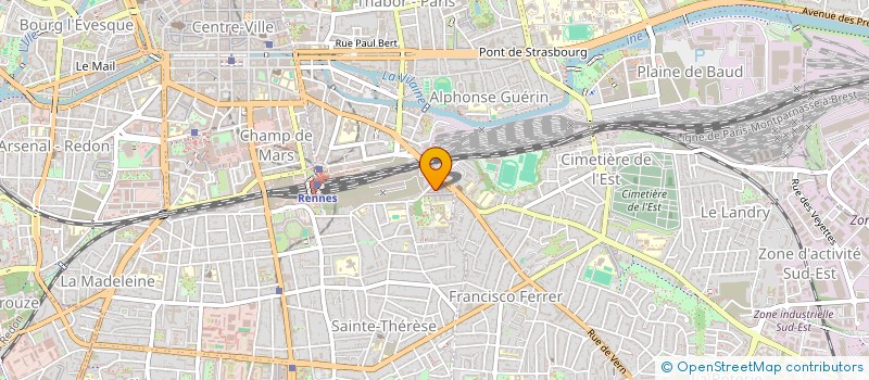 localisation de l'entreprise MONSIEUR JOSE VARELA TAVARES  RENNES