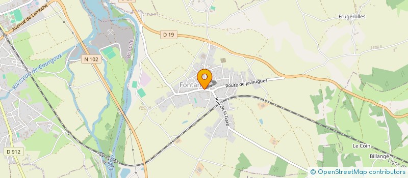 localisation de l'entreprise MONSIEUR JOSE VASSEL  FONTANNES