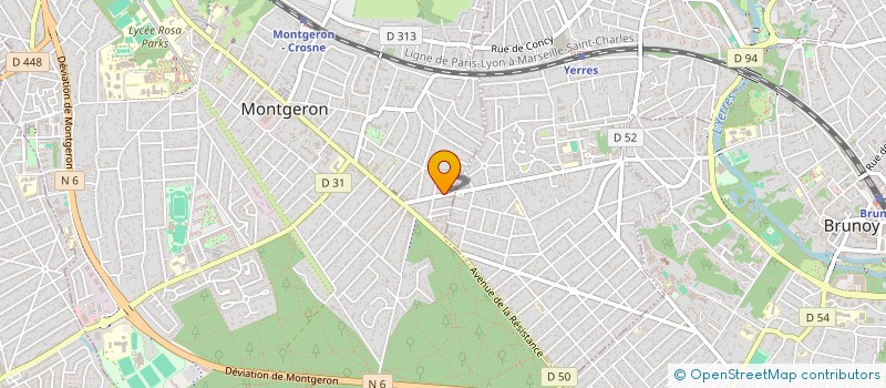 localisation de l'entreprise MONSIEUR JOSE VAZ à MONTGERON