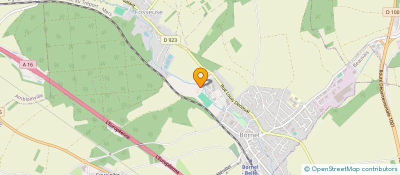 localisation de l'entreprise MONSIEUR JOSE VENDEIRO RAMOS  BORNEL