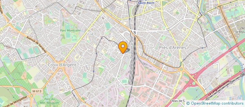 localisation de l'entreprise MONSIEUR JOSE VICENTE à MONTPELLIER