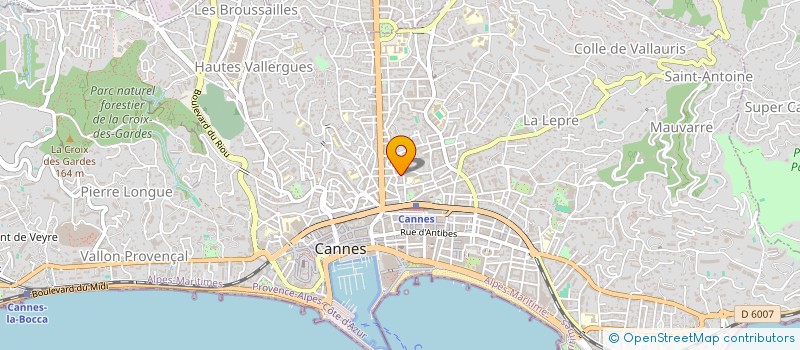 localisation de l'entreprise MONSIEUR JOSE VIDAL ALBELA à CANNES