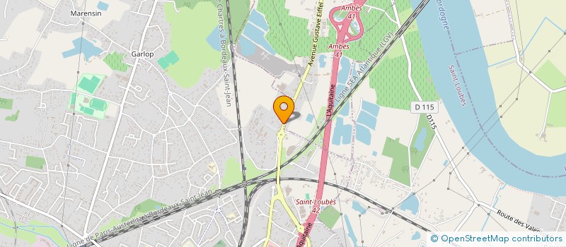 localisation de l'entreprise MONSIEUR JOSE VIDAL RODRIGUES DE BRITO  AMBARES-ET-LAGRAVE