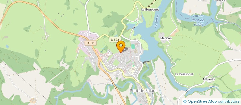 localisation de l'entreprise MONSIEUR JOSE VIEIRA DA COSTA  PONT-DE-SALARS