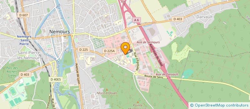 localisation de l'entreprise MONSIEUR JOSE VOYARD  NEMOURS