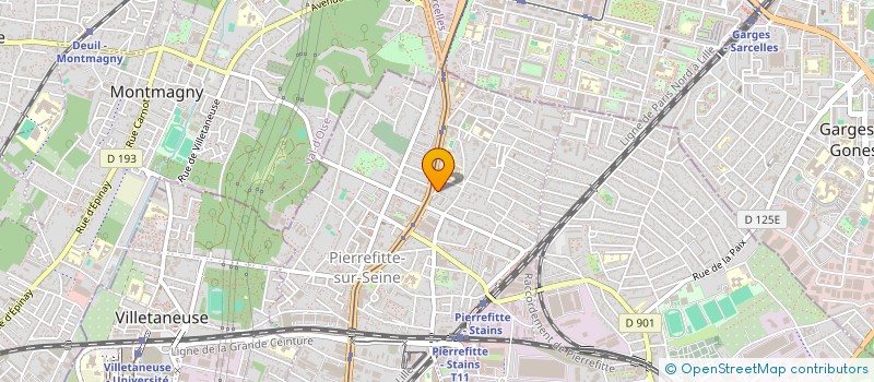 localisation de l'entreprise MONSIEUR JOSE WANDUKA à PIERREFITTE-SUR-SEINE