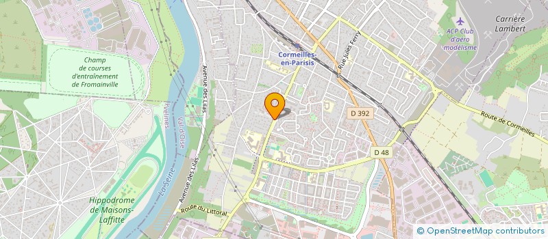 localisation de l'entreprise MONSIEUR JOSE WILMER CASTANO à CORMEILLES-EN-PARISIS