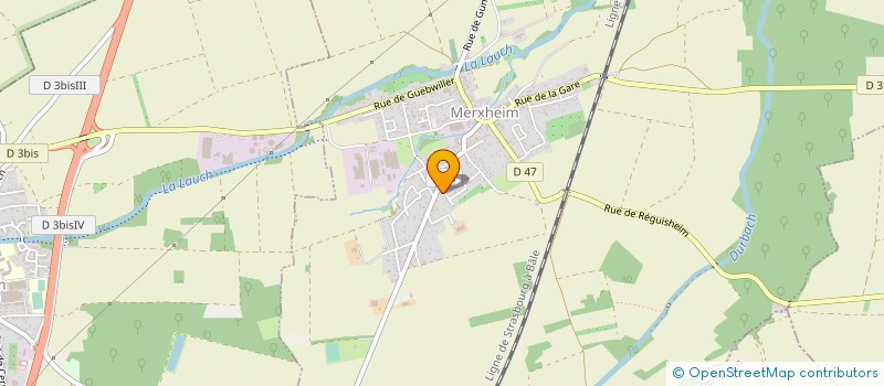 localisation de l'entreprise MONSIEUR JOSE WINTERSTEIN  ISSENHEIM