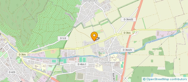 localisation de l'entreprise MONSIEUR JOSE WISSLER  ISSENHEIM