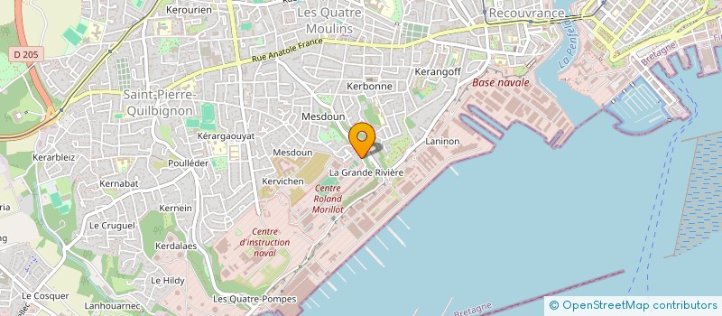 localisation de l'entreprise MONSIEUR JOSE YADDADEN à BREST