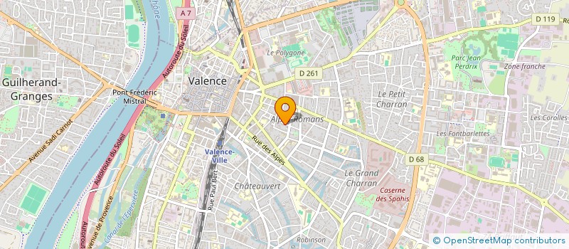 localisation de l'entreprise MONSIEUR JOSE YEPEZ à VALENCE
