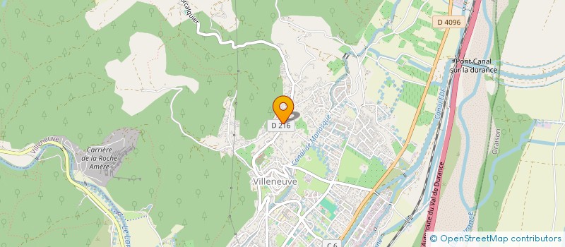 localisation de l'entreprise MONSIEUR JOSE YEVENES  VILLENEUVE