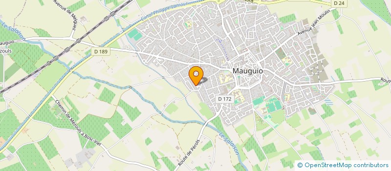 localisation de l'entreprise MONSIEUR JOSE ZEBALLOS RODA  MAUGUIO