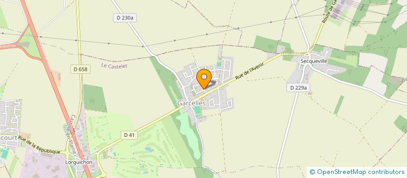 localisation de l'entreprise MONSIEUR JOSEF DUL  LE CASTELET