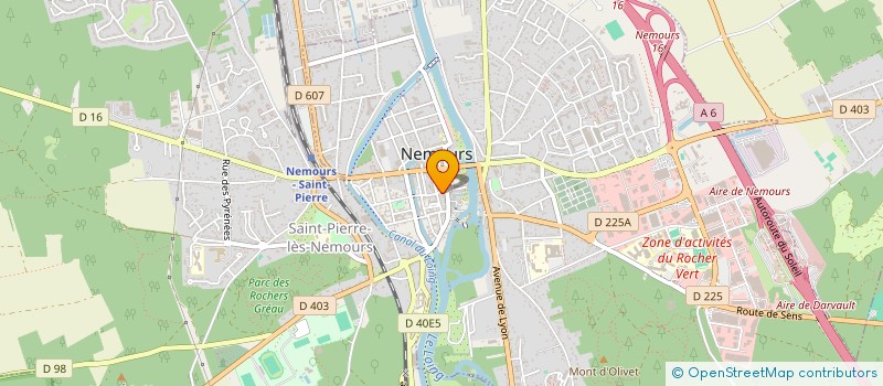 localisation de l'entreprise MONSIEUR JOSEF KARELA  NEMOURS