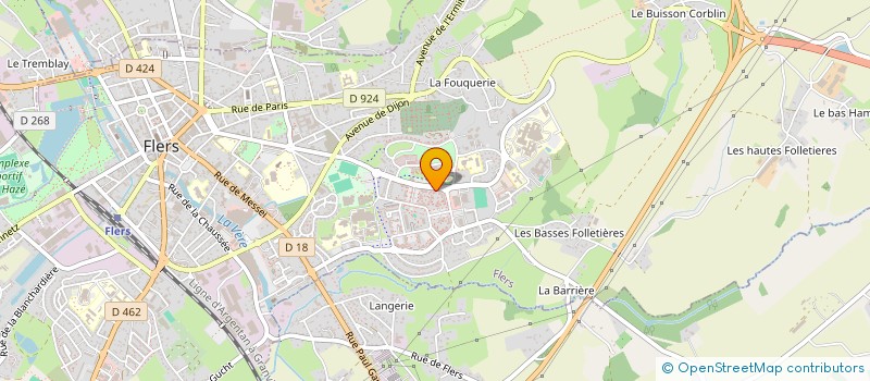 localisation de l'entreprise MONSIEUR JOSEF TELVAK à FLERS