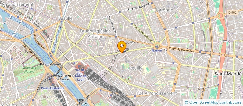 localisation de l'entreprise MONSIEUR JOSEFINO TORCATO FERREIRA  PARIS