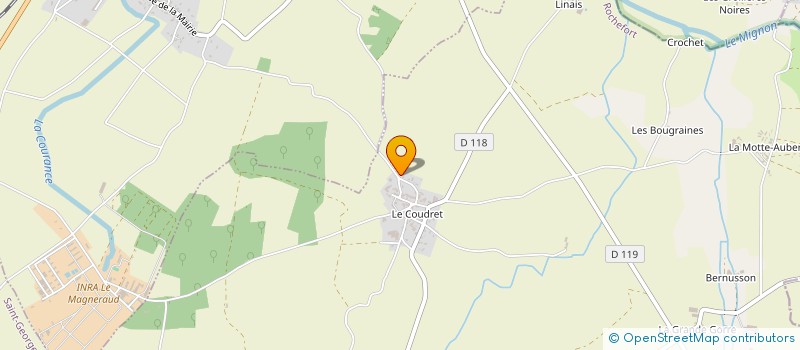 localisation de l'entreprise MONSIEUR JOSELITO CATEAU  SAINT-SATURNIN-DU-BOIS