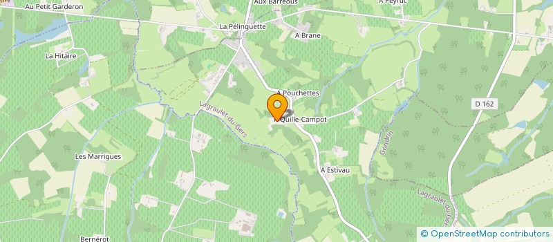 localisation de l'entreprise MONSIEUR JOSELITO CAZENAVE à COURRENSAN
