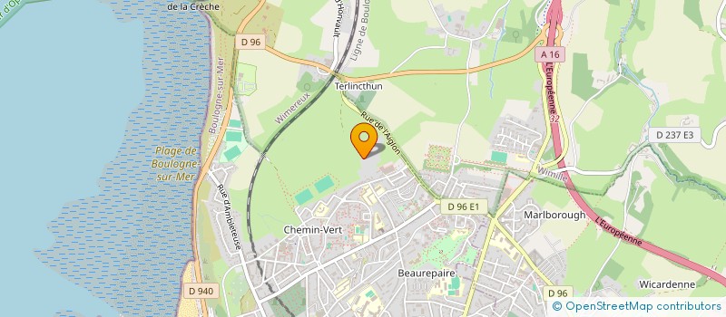 localisation de l'entreprise MONSIEUR JOSELITO DECLOITRE  WIMILLE