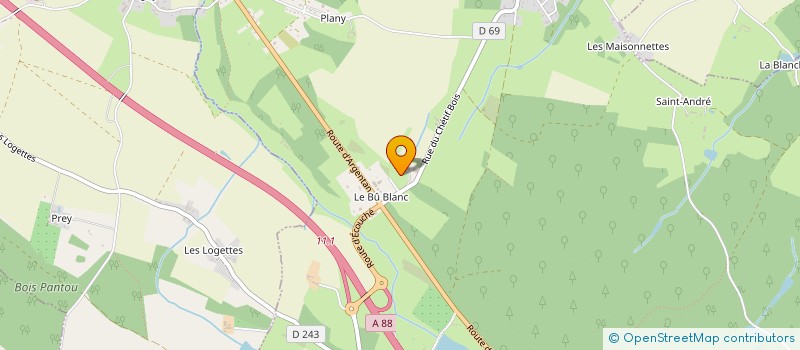 localisation de l'entreprise MONSIEUR JOSELITO DESCLOS  LA HOGUETTE