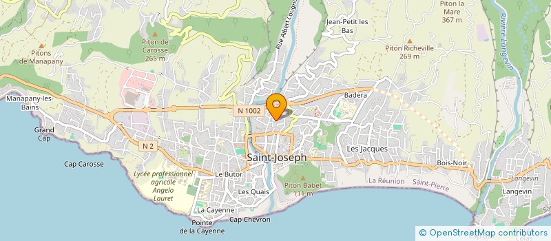 localisation de l'entreprise MONSIEUR JOSELITO FRUTEAU DE LACLOS à SAINT-JOSEPH