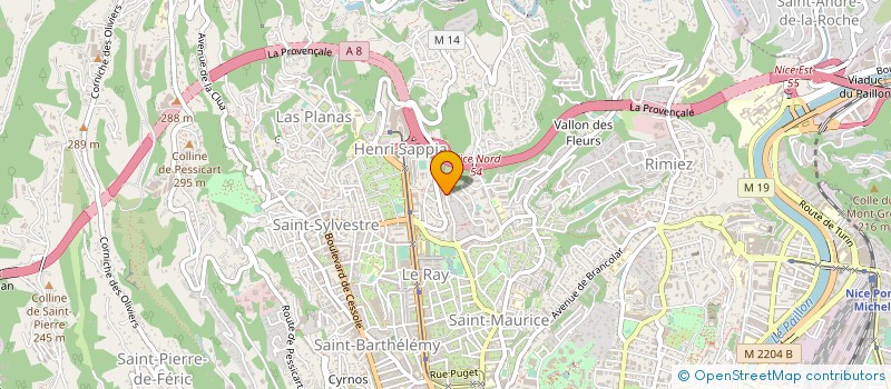 localisation de l'entreprise MONSIEUR JOSELITO GRANGER à NICE