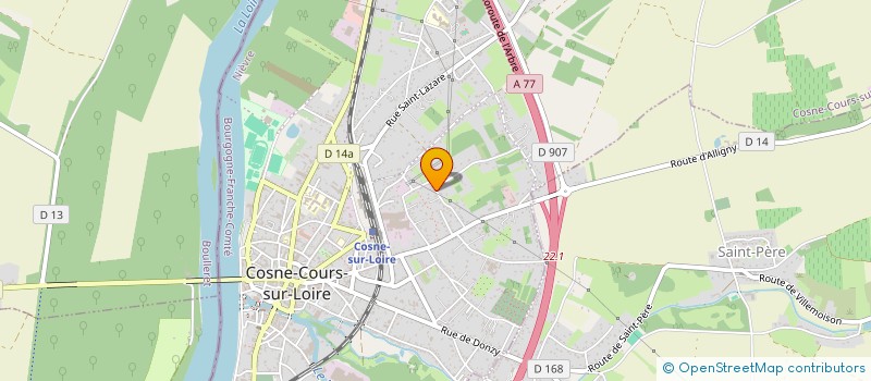 localisation de l'entreprise MONSIEUR JOSELITO HAVARD  LA CELLE-SUR-LOIRE