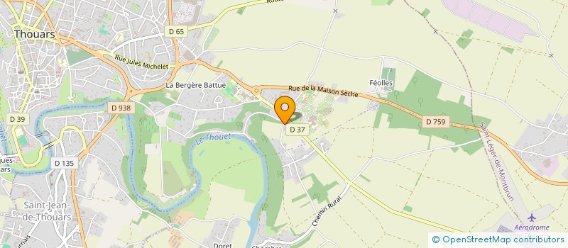 localisation de l'entreprise MONSIEUR JOSELITO HELFRICK  THOUARS