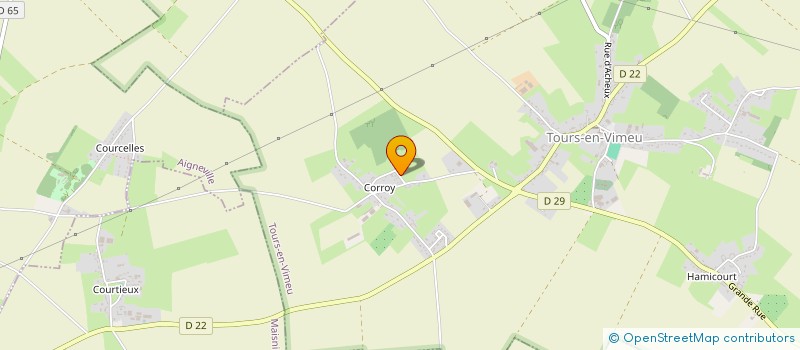 localisation de l'entreprise MONSIEUR JOSELITO LAMY  TOURS-EN-VIMEU