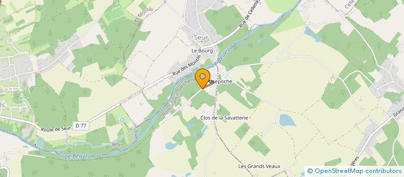 localisation de l'entreprise MONSIEUR JOSELITO MOURTIER à LE CONTROIS-EN-SOLOGNE