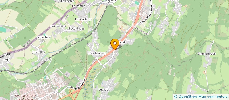 localisation de l'entreprise MONSIEUR JOSENE DOS SANTOS FILHO  CRANVES-SALES