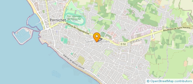 localisation de l'entreprise MONSIEUR JOSEPE CLOUET à PORNICHET