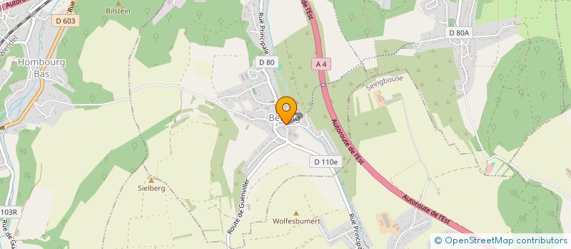 localisation de l'entreprise MONSIEUR JOSEPE MARTINS GREGORIO  FREYMING-MERLEBACH