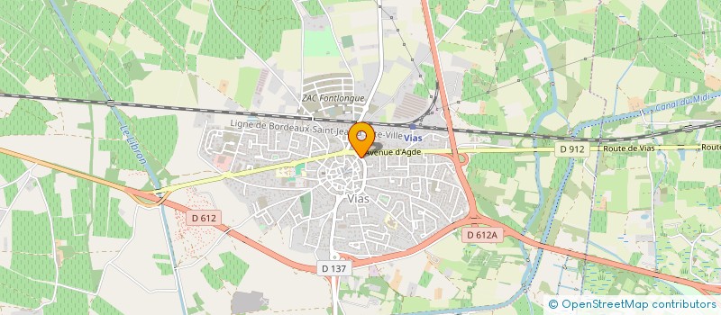 localisation de l'entreprise MONSIEUR JOSEPH ABBATE à VIAS