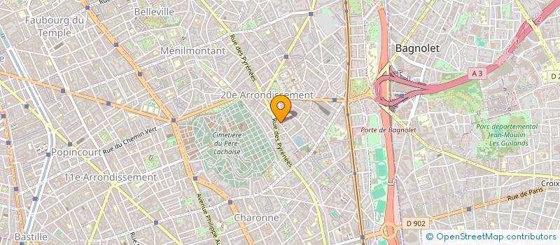 localisation de l'entreprise MONSIEUR JOSEPH ABITBOL  PARIS