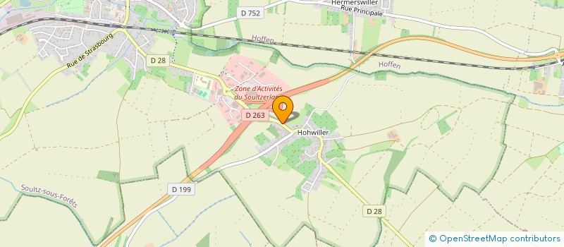 localisation de l'entreprise MONSIEUR JOSEPH ACKER  KEFFENACH