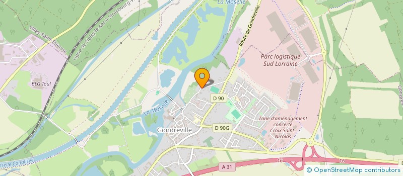 localisation de l'entreprise MONSIEUR JOSEPH ADOLPHE  GONDREVILLE