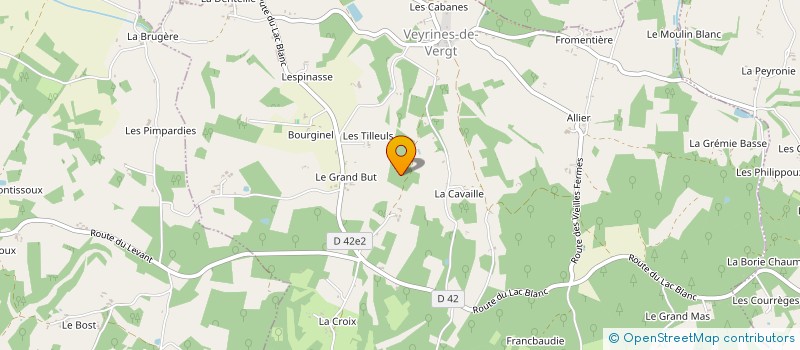 localisation de l'entreprise MONSIEUR JOSEPH AIRIAU à EGLISE NEUVE DE VERGT