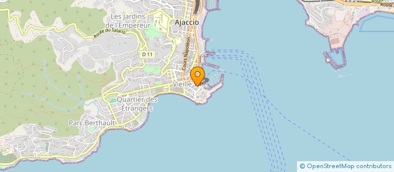 localisation de l'entreprise MONSIEUR JOSEPH ALATA à AJACCIO