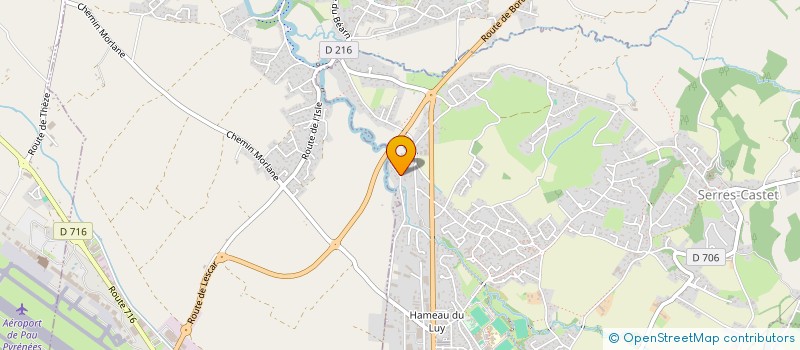 localisation de l'entreprise MONSIEUR JOSEPH ALDA  SERRES-CASTET