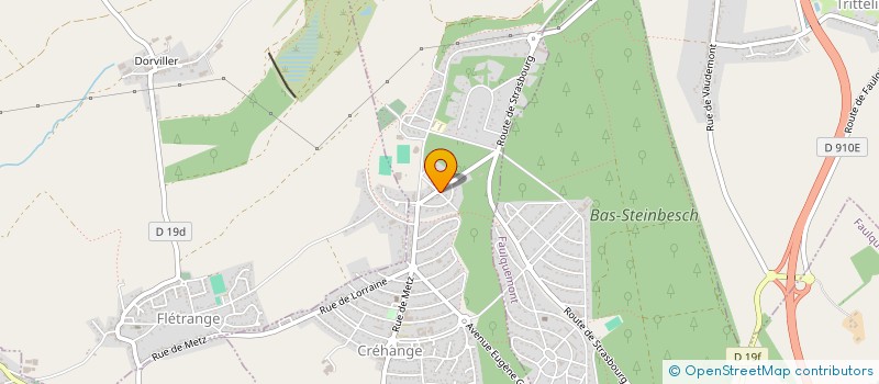 localisation de l'entreprise MONSIEUR JOSEPH ALESSI  CREHANGE