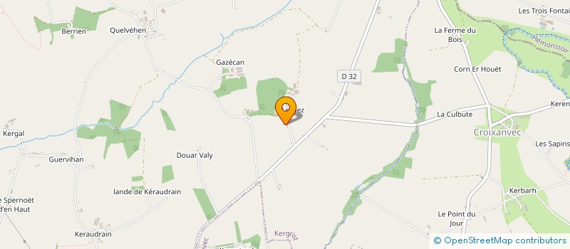 localisation de l'entreprise MONSIEUR JOSEPH ALLAIN  KERGRIST