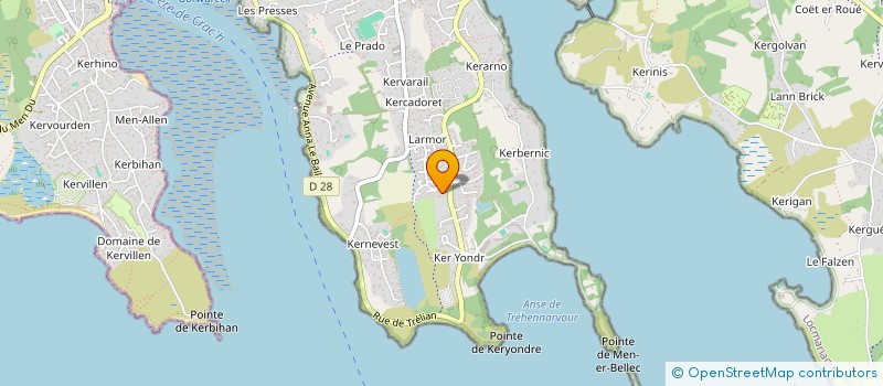 localisation de l'entreprise MONSIEUR JOSEPH ALLANO  SAINT-PHILIBERT